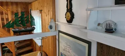 Küche/Küchenzeile in der Unterkunft Fischlandhus