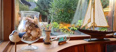 Getränke in der Unterkunft Fischlandhus