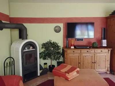 TV/Unterhaltungsangebot in der Unterkunft FeWo Abendsonne