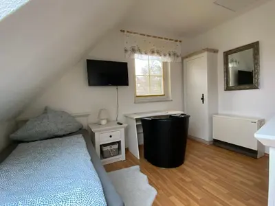 TV/Unterhaltungsangebot in der Unterkunft Haus hinter der Düne