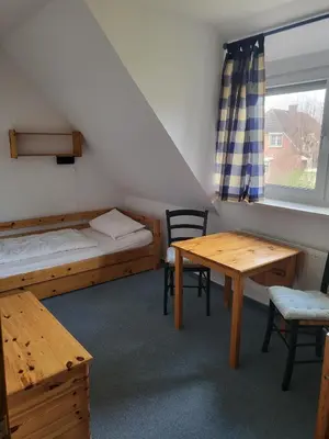 Ein Bett oder Betten in einem Zimmer der Unterkunft Luv
