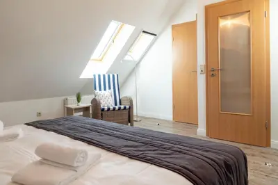 Ein Bett oder Betten in einem Zimmer der Unterkunft Traumzeit, FW 1