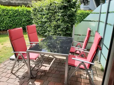 Ein Garten an der Unterkunft Traumzeit, FW 2