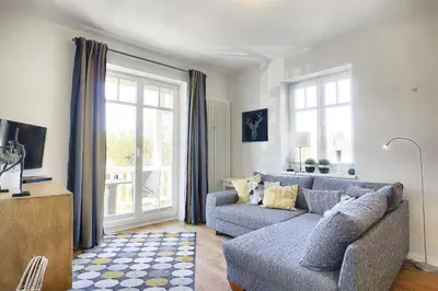 TV/Unterhaltungsangebot in der Unterkunft Villa Balticum, Whg 4