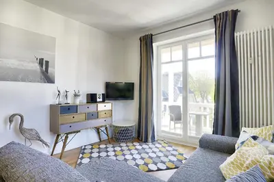 TV/Unterhaltungsangebot in der Unterkunft Villa Balticum, Whg 4
