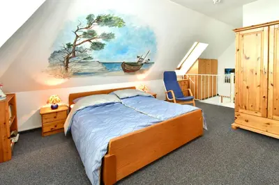 Ein Bett oder Betten in einem Zimmer der Unterkunft Löscher, Friedrich FW 7