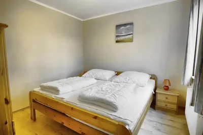 Ein Bett oder Betten in einem Zimmer der Unterkunft Robbe FW 4