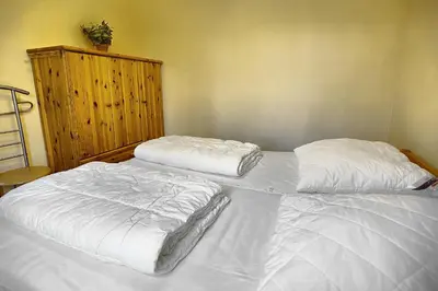 Ein Bett oder Betten in einem Zimmer der Unterkunft Robbe FW 4