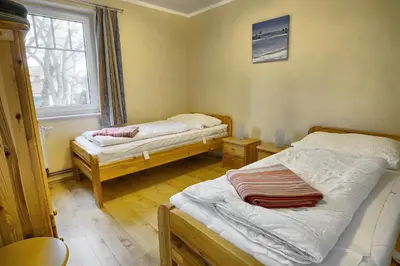 Ein Bett oder Betten in einem Zimmer der Unterkunft Robbe FW 4