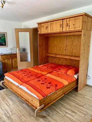Ein Bett oder Betten in einem Zimmer der Unterkunft Ostseewelle Whg 6
