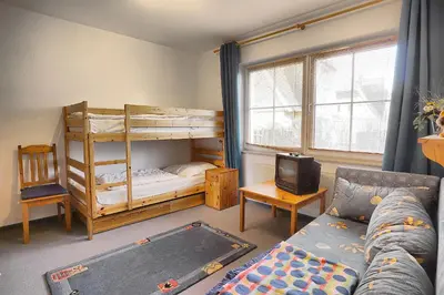 Ein Bett oder Betten in einem Zimmer der Unterkunft Ostseewelle Whg 6