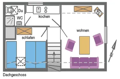 Grundriss der Unterkunft Hoffmann, UweFW