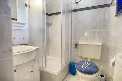 Ein Badezimmer in der Unterkunft Hoffmann, UweFZ