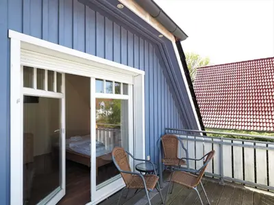 Ein Balkon oder eine Terrasse in der Unterkunft Kinnekulle 2