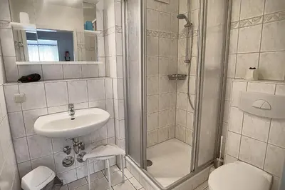 Ein Badezimmer in der Unterkunft Residenz 