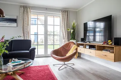 TV/Unterhaltungsangebot in der Unterkunft Ferienhaus Seeadler 11