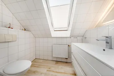 Ein Badezimmer in der Unterkunft Seebrise