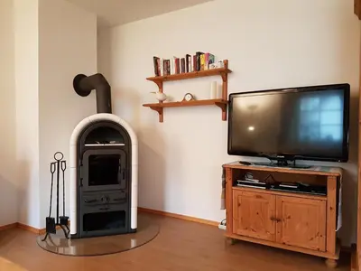 TV/Unterhaltungsangebot in der Unterkunft Haus Weidenhof App 1