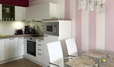 Küche/Küchenzeile in der Unterkunft Apartment Romantik Flair