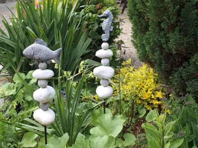 Ein Garten an der Unterkunft Hotel Gode Tied