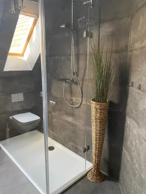 Ein Badezimmer in der Unterkunft Villa Gudrun, luxury Beach House