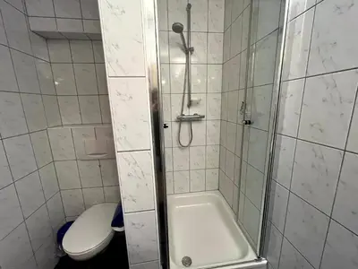 Ein Badezimmer in der Unterkunft Ferienwohnung Kimi in Wieck