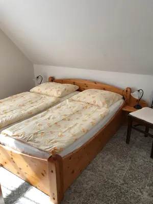 Ein Bett oder Betten in einem Zimmer der Unterkunft 
