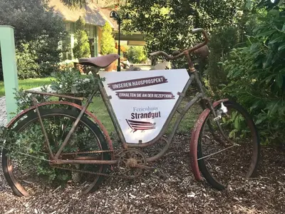 Radfahren an der Unterkunft 