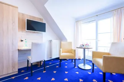 TV/Unterhaltungsangebot in der Unterkunft Hotel Boddenhus Garni