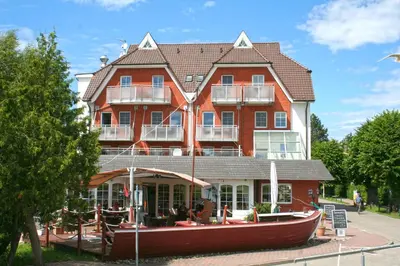 Das Gebäude in dem sich das Hotel befindet