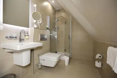Ein Badezimmer in der Unterkunft Landhaus Susewind