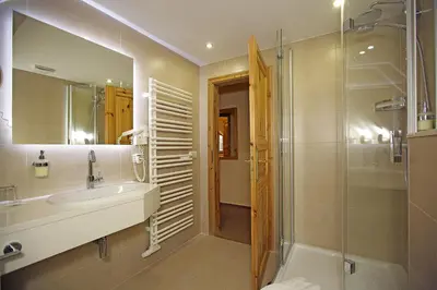 Ein Badezimmer in der Unterkunft Landhaus Susewind