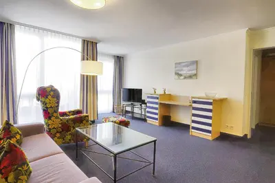 TV/Unterhaltungsangebot in der Unterkunft Am Kurhaus 211 PP 66