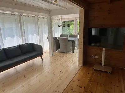 TV/Unterhaltungsangebot in der Unterkunft Meerhaus