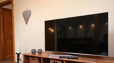 TV/Unterhaltungsangebot in der Unterkunft Ferienwohnung Baumann