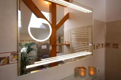 Ein Badezimmer in der Unterkunft Ferienwohnung Baumann