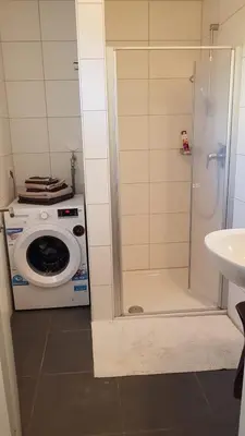 Ein Badezimmer in der Unterkunft Pier 605 - 4 Sterne - 300m Strand Zentrum - POWER WLAN - 2 Parkplätze - early CheckIn - #Bestpreisgarantie#