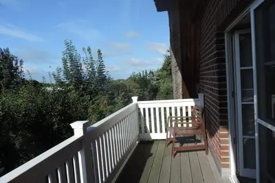 Ein Balkon oder eine Terrasse in der Unterkunft 