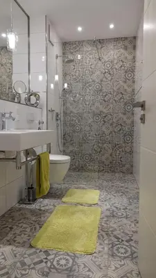 Ein Badezimmer in der Unterkunft 