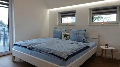Ein Bett oder Betten in einem Zimmer der Unterkunft 