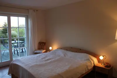 Ein Bett oder Betten in einem Zimmer der Unterkunft 