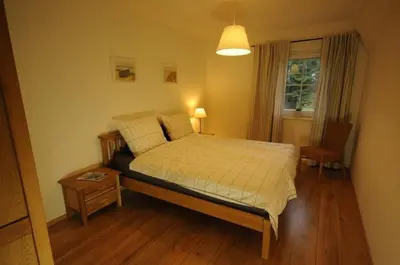 Ein Bett oder Betten in einem Zimmer der Unterkunft 
