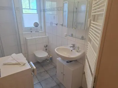 Ein Badezimmer in der Unterkunft Sonne, Whg 4