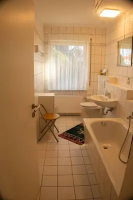 Ein Badezimmer in der Unterkunft Wolf, Barbara, FW 4