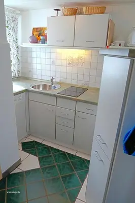 Küche/Küchenzeile in der Unterkunft Ferienhaus Friedel