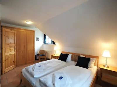 Ein Bett oder Betten in einem Zimmer der Unterkunft Morgensünn