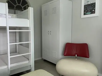 Grundriss der Unterkunft Idyllischer Hof mit 5 Wohnungen nahe des Saaler Boddens