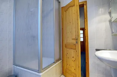 Ein Badezimmer in der Unterkunft Waldesruh - FW
