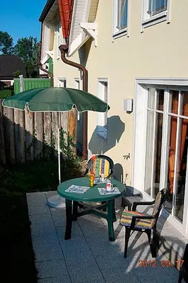 Ein Patio oder anderer Außenbereich in der Unterkunft Sonnenwinkel, FW 2