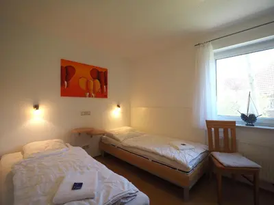 Ein Bett oder Betten in einem Zimmer der Unterkunft Hoppenberg